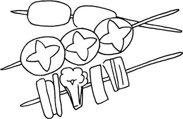 中餐简笔画