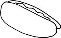三明治简笔画
