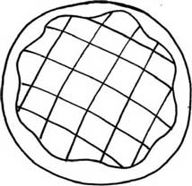 甜甜圈简笔画