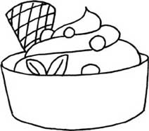冰激凌简笔画