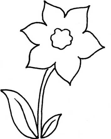 水仙简笔画