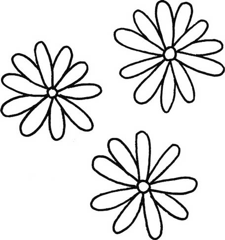 茉莉简笔画