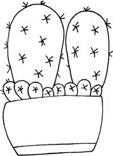 仙人掌简笔画