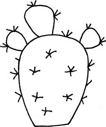 仙人掌简笔画