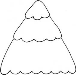 松树简笔画