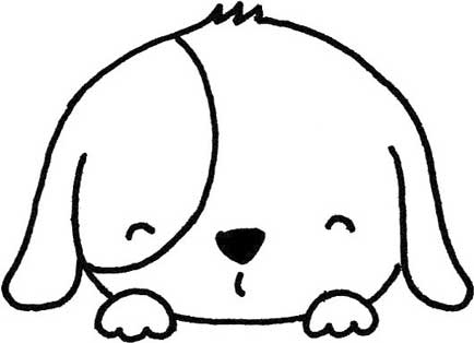 狗狗简笔画