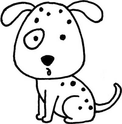 狗狗简笔画