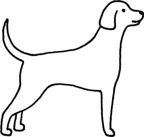 狗狗简笔画