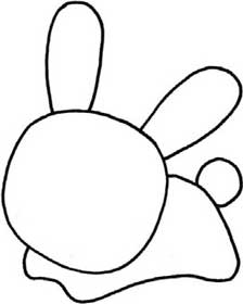 兔子简笔画