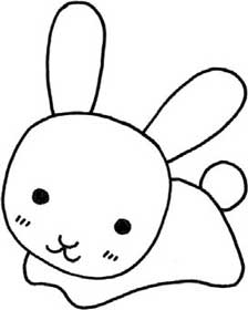 兔子简笔画
