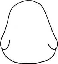 鸡简笔画