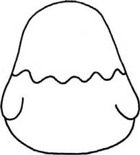 鸡简笔画