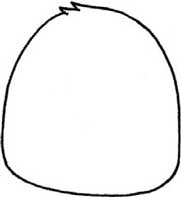 鸭子简笔画