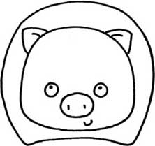 小猪简笔画