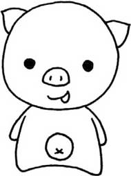 小猪简笔画