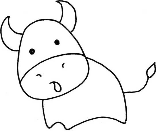牛简笔画