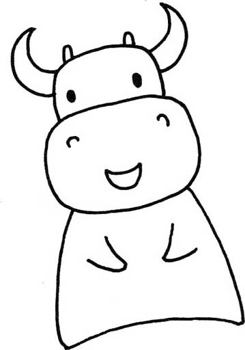 牛简笔画