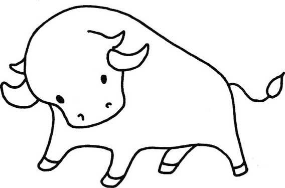 牛简笔画