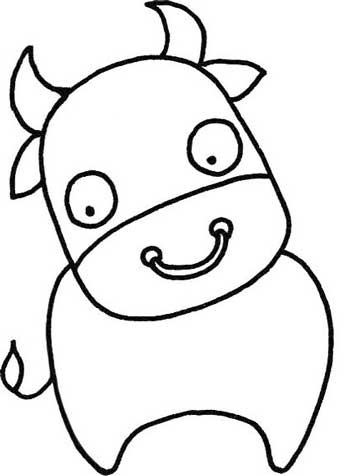 牛简笔画