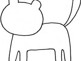豹子简笔画