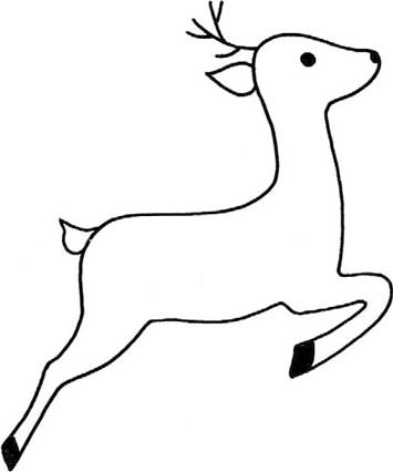 鹿简笔画