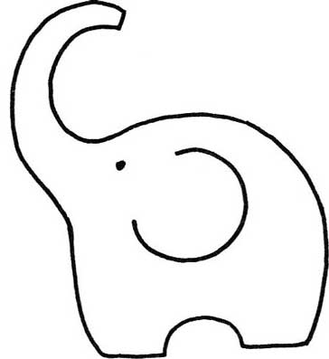 大象简笔画