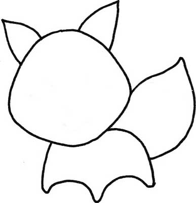 狐狸简笔画