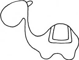 骆驼简笔画