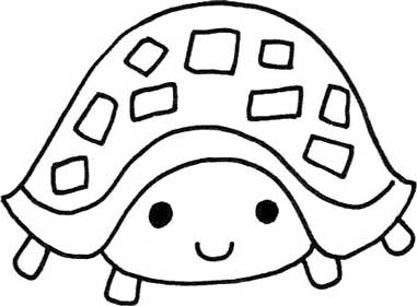 乌龟简笔画