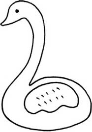 天鹅简笔画