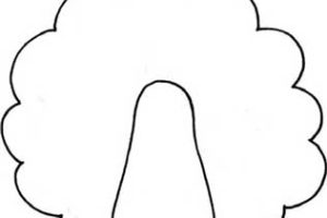 孔雀简笔画