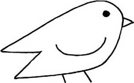 燕子简笔画