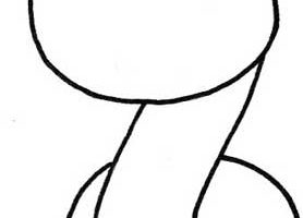 蛇简笔画