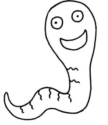 蛇简笔画