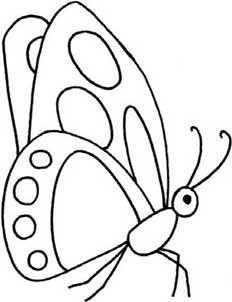 蝴蝶简笔画