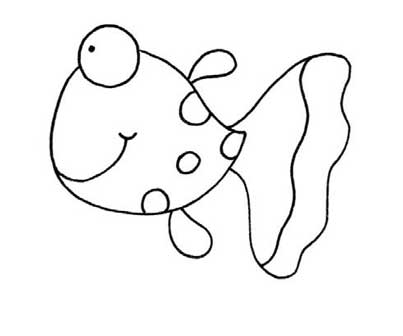 金鱼简笔画