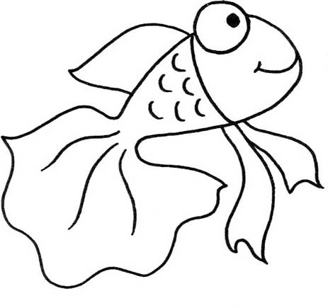 金鱼简笔画