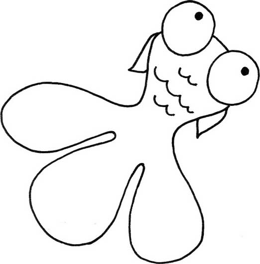 金鱼简笔画