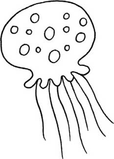 水母简笔画