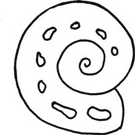 贝壳简笔画