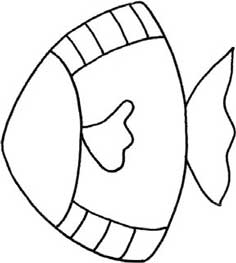 深海鱼简笔画