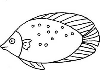 深海鱼简笔画