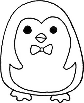 企鹅简笔画