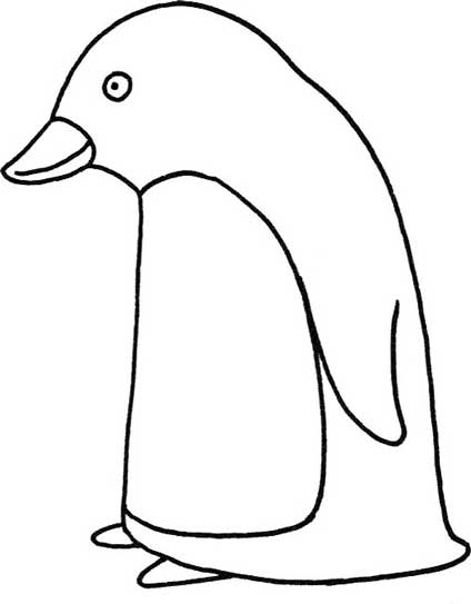 企鹅简笔画