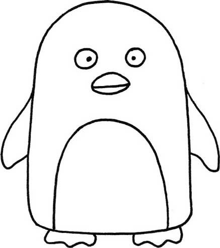 企鹅简笔画