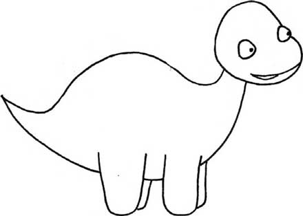 恐龙简笔画