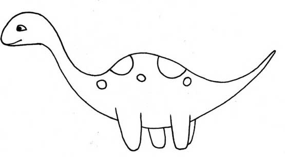 恐龙简笔画