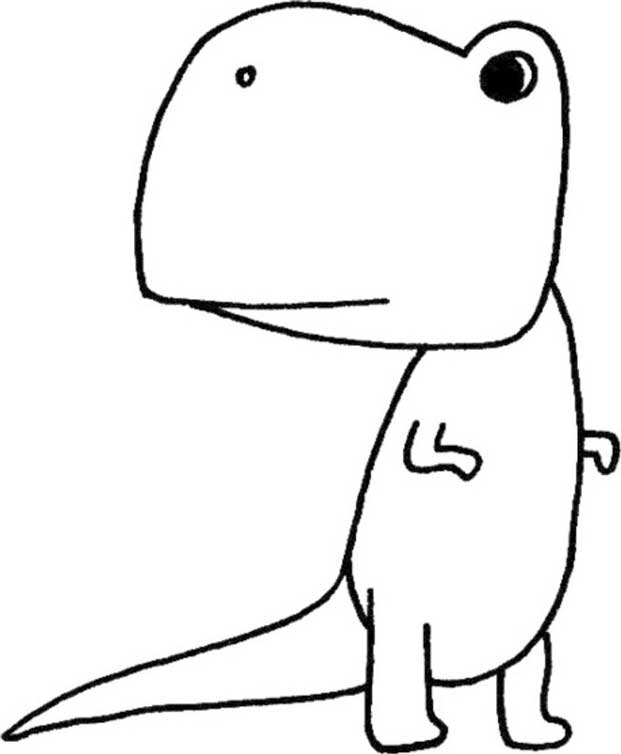 恐龙简笔画