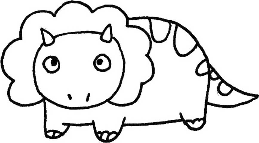 恐龙简笔画