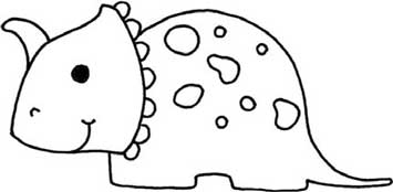 恐龙简笔画